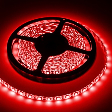 banda led 5m 300x5050 ip65 rosu rebel - imagine 3